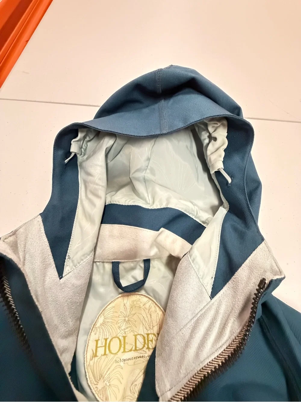 Holden Outerwear Hooded Ski Snow Jacket Men’s Medium Blue Waterproof Shell